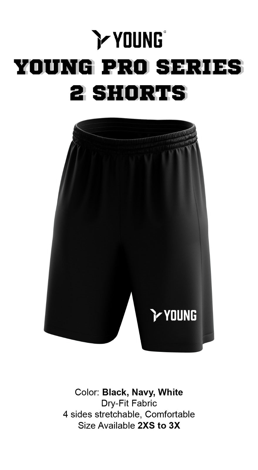 Shorts Young Pro Series 2 (YOUNG)
